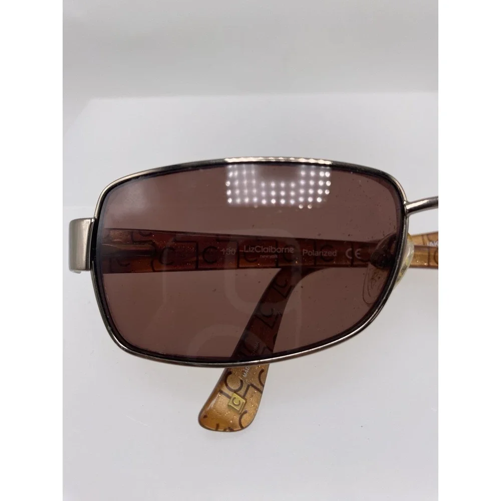 Liz Claiborne Sunglasses Women FRAME ONLY L527/S Polarized 53-17-130 Brown 140